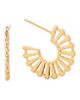AREA STARS AREA STARS Samrita Fan Post Earrings - 1