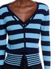 Area Stars Area Stars Stripe Long Sleeve Knit Top - 4