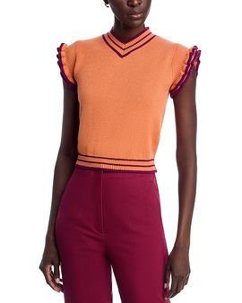Area Stars Area Stars Trim Knit Top