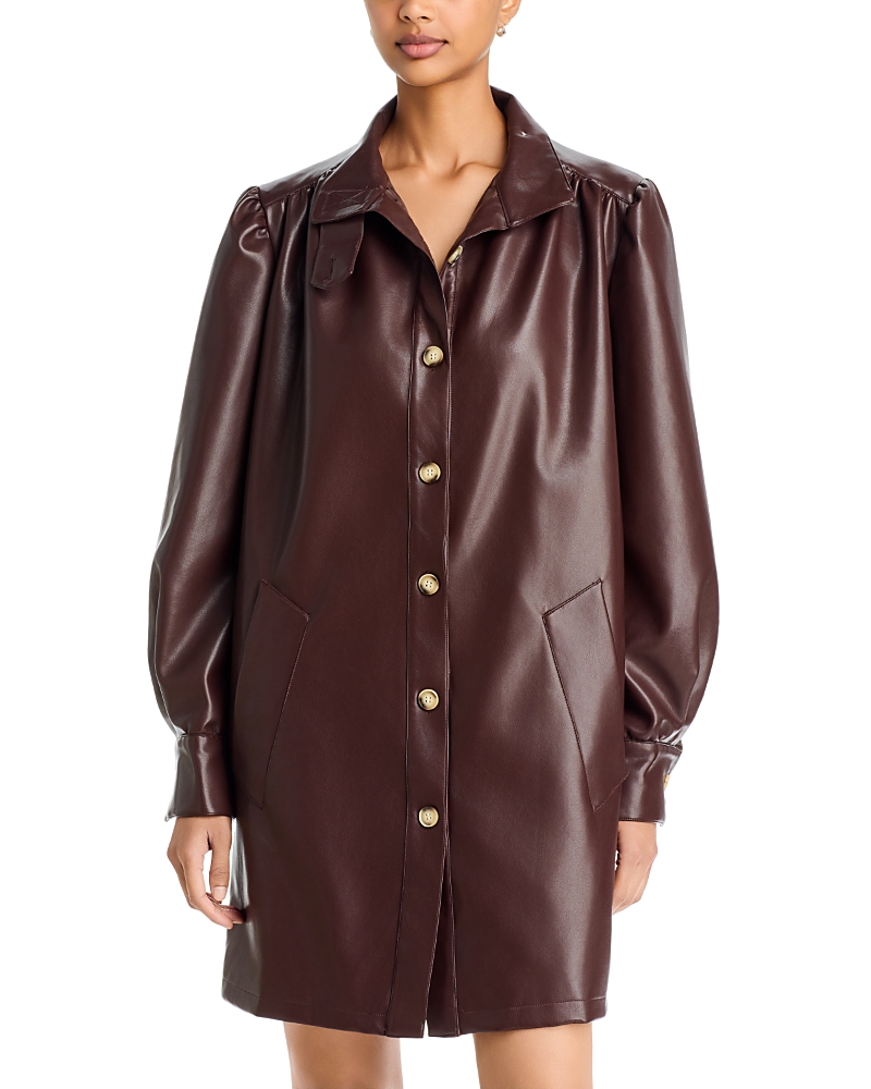 area leather dress Stars bodycon leather dress