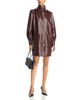 Area Stars Area Stars Wren Faux Leather Button Front Dress - 2
