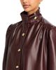 Area Stars Area Stars Wren Faux Leather Button Front Dress - 3