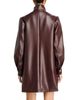 Area Stars Area Stars Wren Faux Leather Button Front Dress - 4