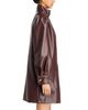 Area Stars Area Stars Wren Faux Leather Button Front Dress - 5