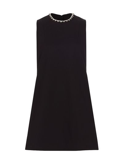 Area Women's Crystal Heart Shift Dress