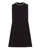 Area Women's Crystal Heart Shift Dress - 8