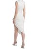 Area Women's Crystal Knot Draped Midi-Dress - 5