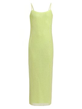 knee length dresses for ladies Amaya Embellished Bandeau Maxi Dress in Watermelon main image 1