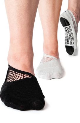 Arebesk Arebesk Boxerella 2-Pack No-Slip Closed Toe Socks