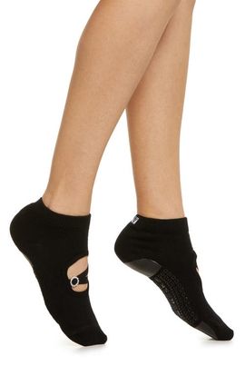 Arebesk Arebesk Rhinestone Buckle No-Slip Socks
