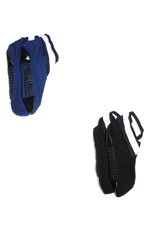 Arebesk Arebesk Varsity Assorted 2-Pack Ankle Grip Socks