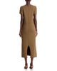 A.ren a. ren Blythe Cotton Blend Short Sleeve Midi Dress - 4