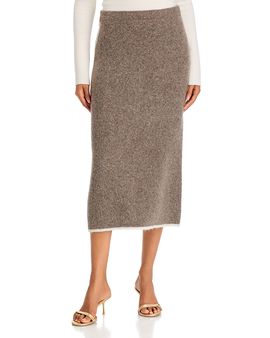 A.ren a. ren Brienne Sweater Knit Midi Skirt