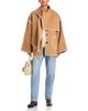 A.ren a. ren Eliette Blanket Stitch Double Face Scarf Coat - 2