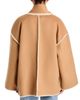 A.ren a. ren Eliette Blanket Stitch Double Face Scarf Coat - 4