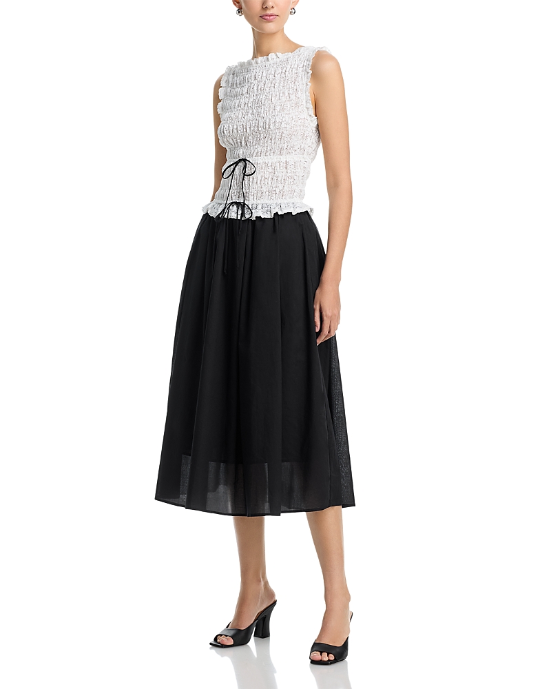A.ren a. ren Gioia Smocked Dress