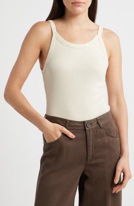 A.REN A.REN Ariel Cotton Rib Camisole
