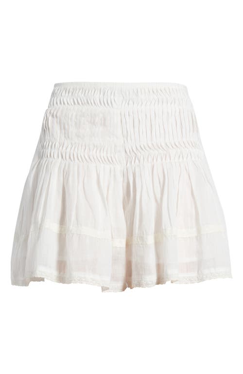 A.REN A.REN Phoebe Pintuck Pleated Linen Shorts
