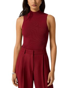 Argent Argent Mock Neck Bodysuit