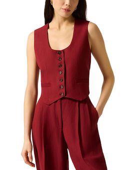 Argent Argent Scoop Neck Waistcoat