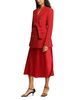 Argent Argent Silk Bias Cut Skirt - 5