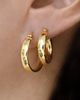 ARGENTO VIVO ARGENTO VIVO 2 Pairs of Sterling Silver Flat Edge Hoop Earrings - 2
