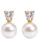 ARGENTO VIVO ARGENTO VIVO Addison Heart Cubic Zirconia & Imitation Pearl Stud Earrings - 3