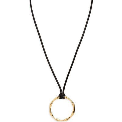 ARGENTO VIVO ARGENTO VIVO Bamboo Pendant Necklace