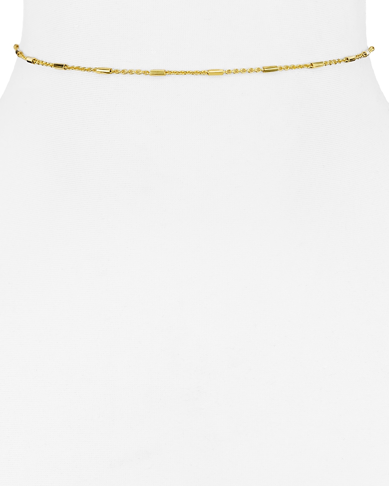 Argento Vivo Argento Vivo Bar and Chain Choker Necklace, 12