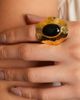 ARGENTO VIVO ARGENTO VIVO Cabochon Onyx Statement Ring - 5