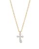 ARGENTO VIVO ARGENTO VIVO Cariann Two Tone Cross Necklace - 4