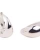 ARGENTO VIVO ARGENTO VIVO Chubby Huggie Hoop Earrings - 1