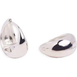 ARGENTO VIVO ARGENTO VIVO Chubby Huggie Hoop Earrings