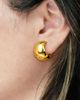 ARGENTO VIVO ARGENTO VIVO Chubby Huggie Hoop Earrings - 3