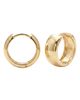 ARGENTO VIVO ARGENTO VIVO Chunky Huggie Hoop Earrings - 1