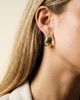 ARGENTO VIVO ARGENTO VIVO Chunky Huggie Hoop Earrings - 4