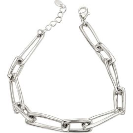 ARGENTO VIVO ARGENTO VIVO Chunky Paper Clip Chain Bracelet