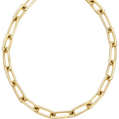ARGENTO VIVO ARGENTO VIVO Chunky Paper Clip Chain Necklace