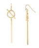 Argento Vivo Argento Vivo Circle and Bar Drop Earrings - 1