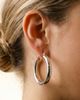 ARGENTO VIVO ARGENTO VIVO Classic Hoop Earrings - 2