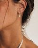 ARGENTO VIVO ARGENTO VIVO Cubic Zirconia Teardrop Huggie Hoop Earrings - 2