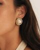 ARGENTO VIVO ARGENTO VIVO Cultured Pearl Bezel Stud Earrings - 2