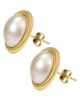 ARGENTO VIVO ARGENTO VIVO Cultured Pearl Bezel Stud Earrings - 4