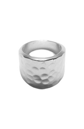 ARGENTO VIVO ARGENTO VIVO Hammered Linear Ring