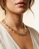 ARGENTO VIVO ARGENTO VIVO Hammered Link Chain Necklace - 2