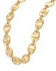 ARGENTO VIVO ARGENTO VIVO Hammered Link Chain Necklace - 3