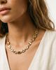 ARGENTO VIVO ARGENTO VIVO Hammered Link Chain Necklace - 4