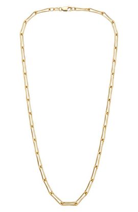 ARGENTO VIVO ARGENTO VIVO Ivy Tapered Paperclip Chain Necklace