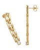 ARGENTO VIVO ARGENTO VIVO Linear Cubic Zirconia Drop Earrings - 1