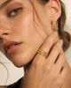 ARGENTO VIVO ARGENTO VIVO Mariner Link Huggie Hoop Earrings - 2
